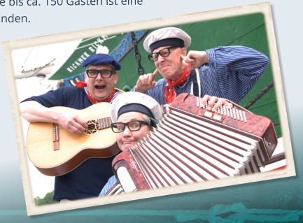 Musik, Shanties, Comedy & Zauberei aus Hamburg!