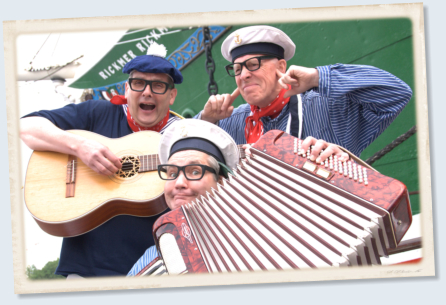 Maritime Comedy, Walk Act und Zauberer aus Hamburg mit Shanties