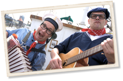 Musik, Shanties, Comedy & Zauberei aus Hamburg